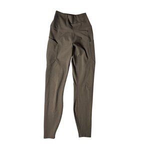 Nike One Dri-Fit High Rise Leggings Women’s XS Brown | Workout Running Yoga Pant